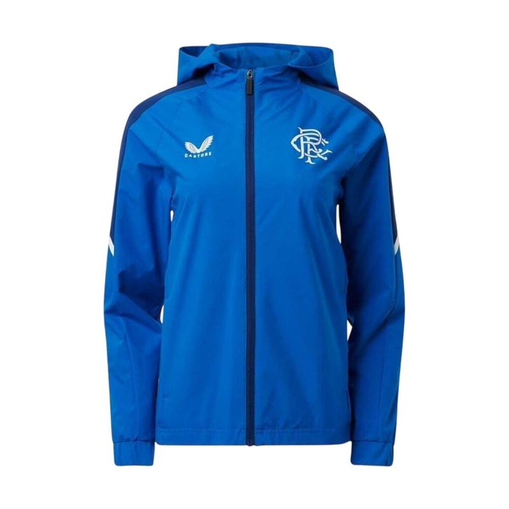 Castore Womens/Ladies Rangers FC Jacket / Blue